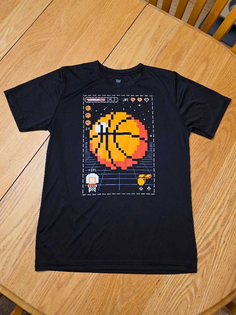 Tek Gear Boys Basketball T-Shirt Size XL